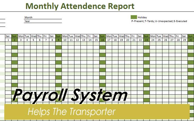payroll management software for transporter